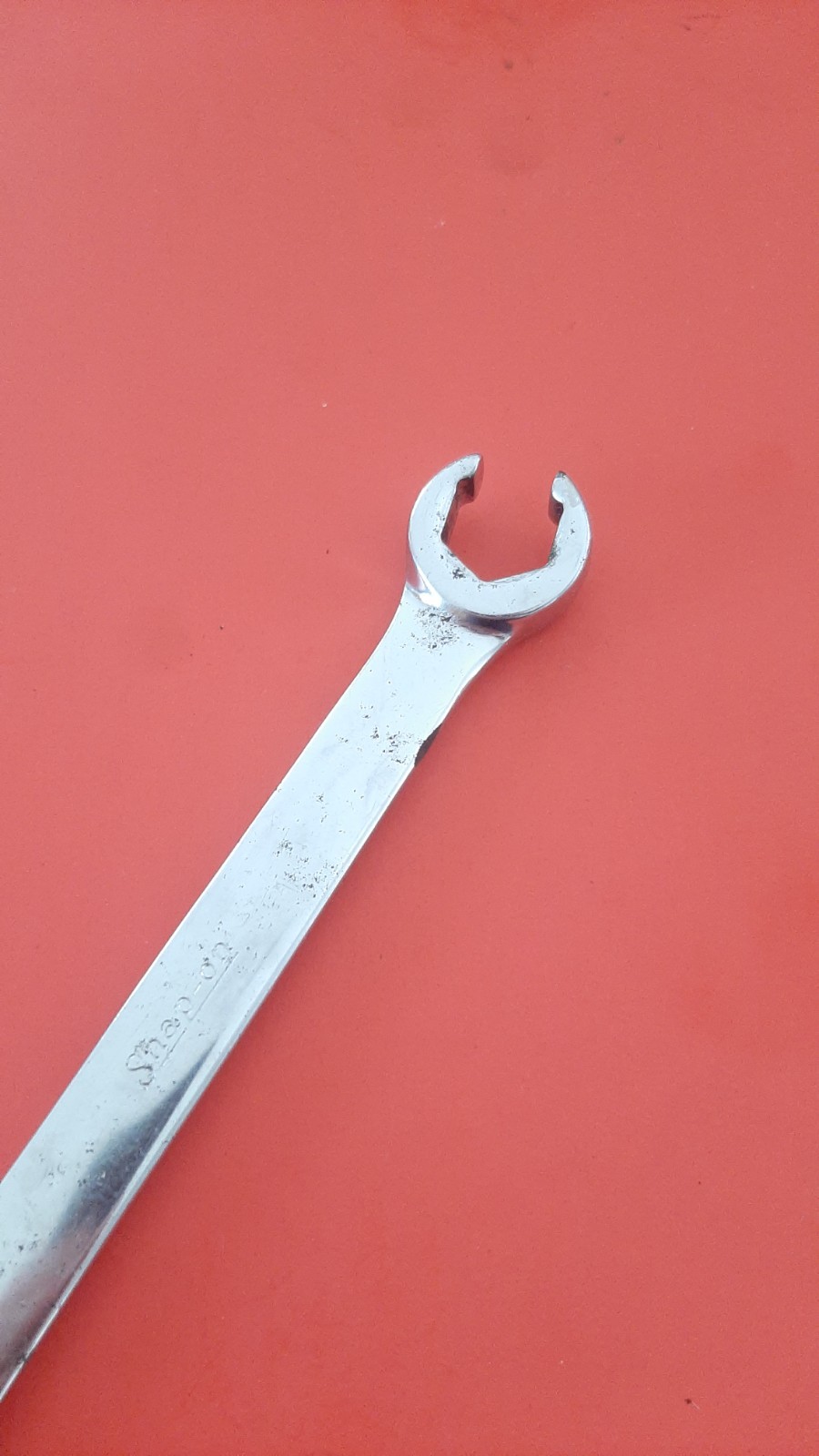 Snap-on Tools USA 5/8″ SAE Chrome Open End Flare Nut Wrench RXS20 6pt Point 602