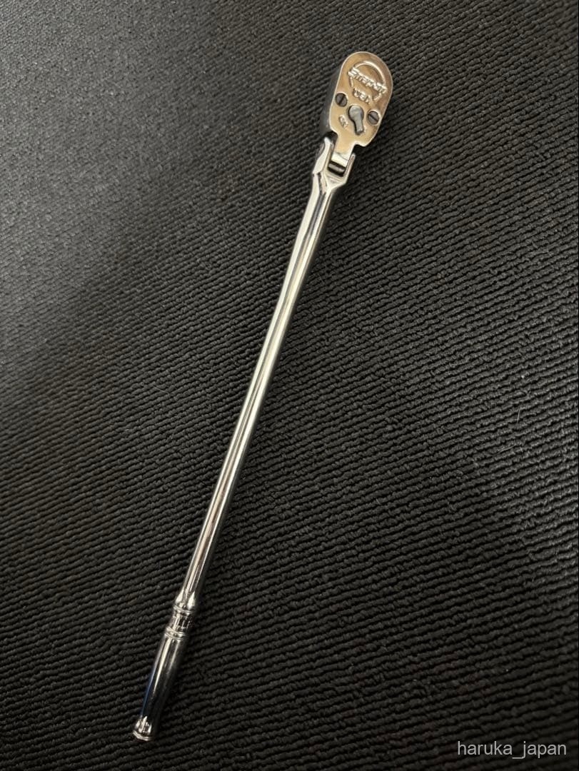 Snap-on TLLF72 1/4″ Drive Extra-Long Handle Flex-Head Ratchet [Used]