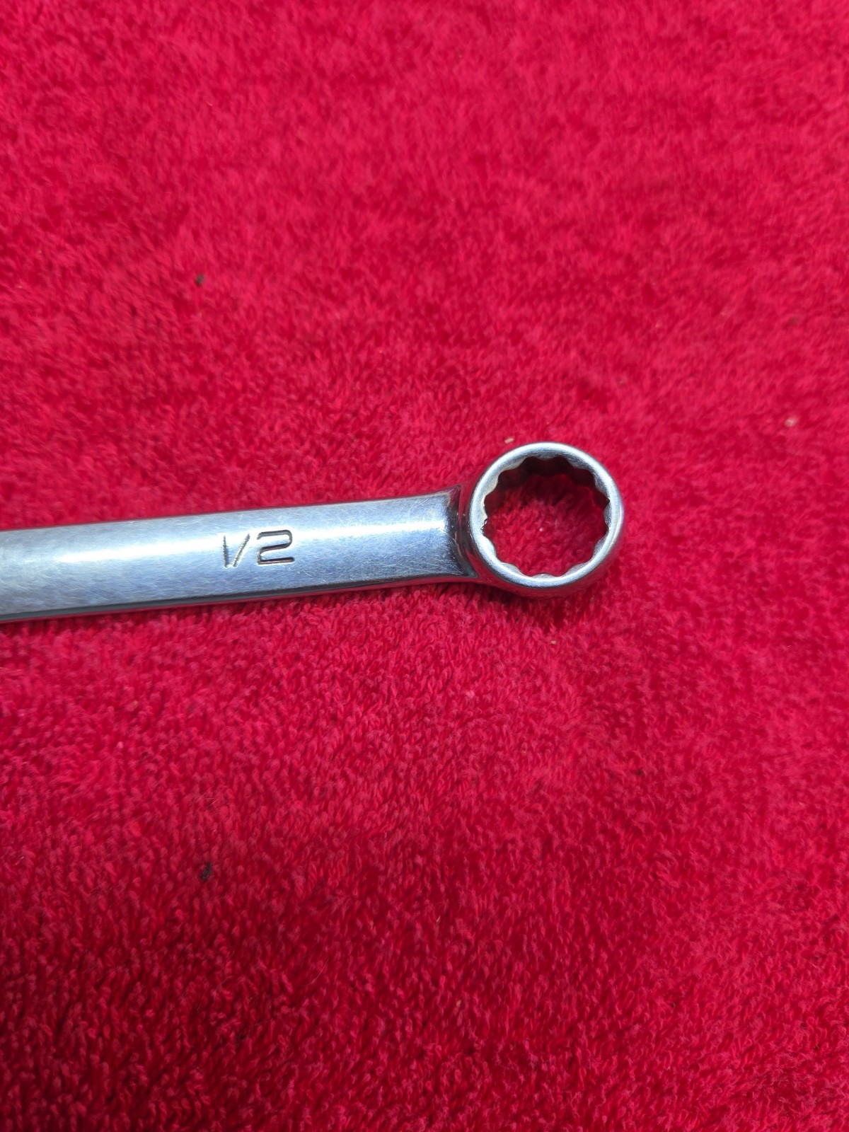Snap On 1/2” Flank Drive Combination Wrench SAE SOEX16 Made In USA