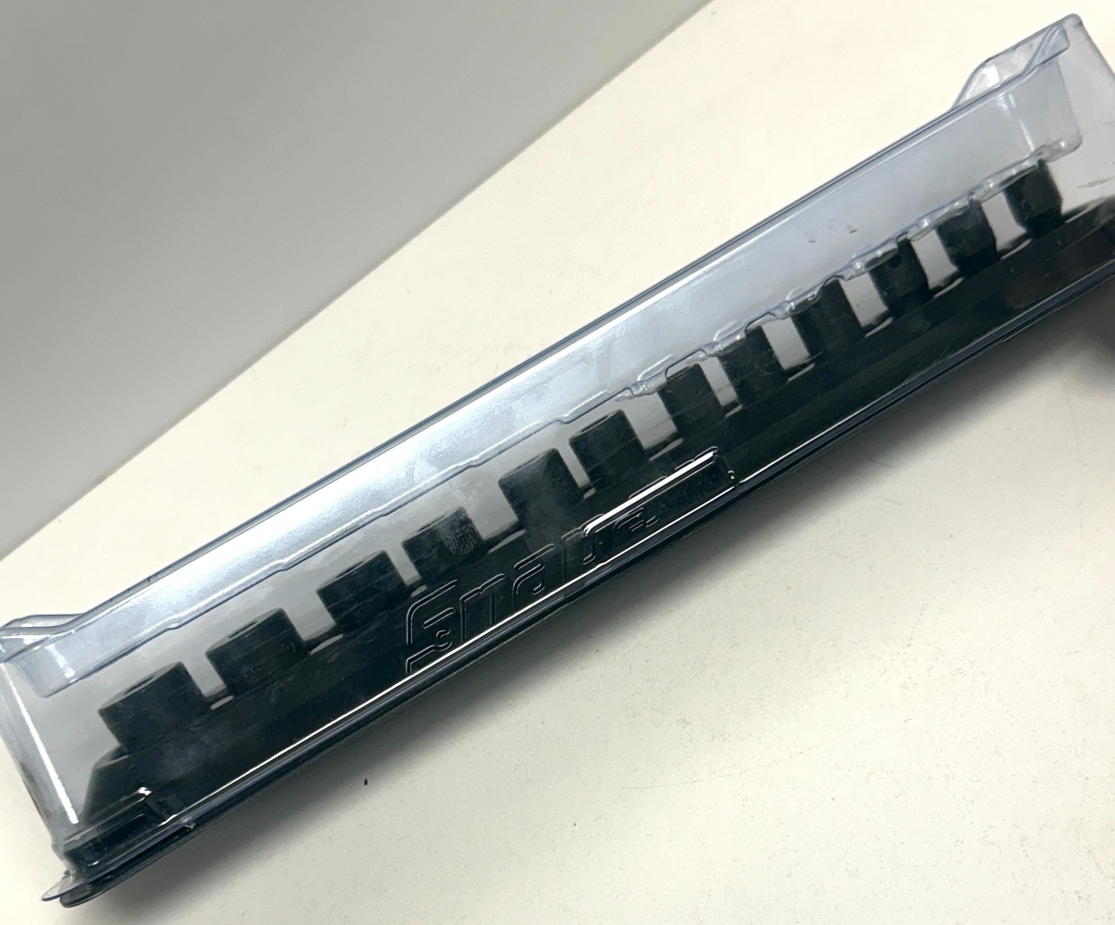 Snap-on 112IMTMM 12pc 6pt 1/4″ Drive Metric Shallow Impact Socket Set 5-15mm NEW