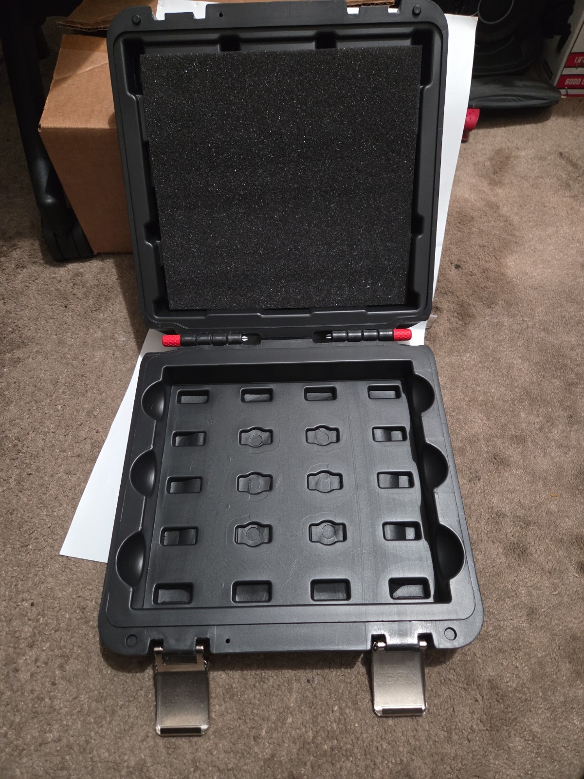ICON 1/4” Drive General Service Kit Modular Socket Set Case EMPTY TOOL BOX