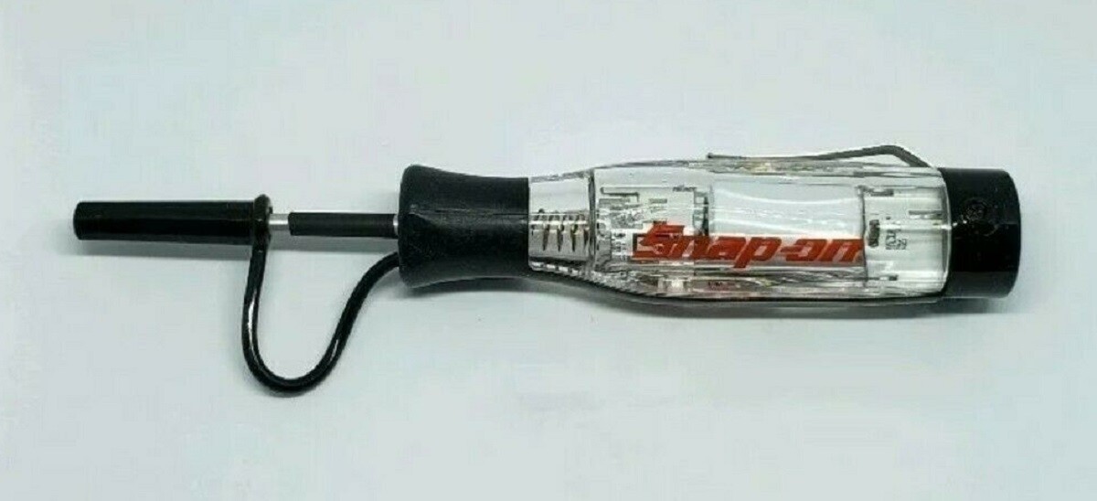 *NEW* SNAP-ON EECT200 CORDLESS Circuit Tester 3-24V DC CLEAR HANDLE NEW IN BOX!