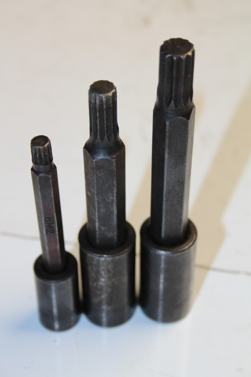MATCO TOOLS 1/2″ 3/8″ DRIVE METRIC LONG TRIPLE SQUARE BIT SOCKET SET 3pcs USA