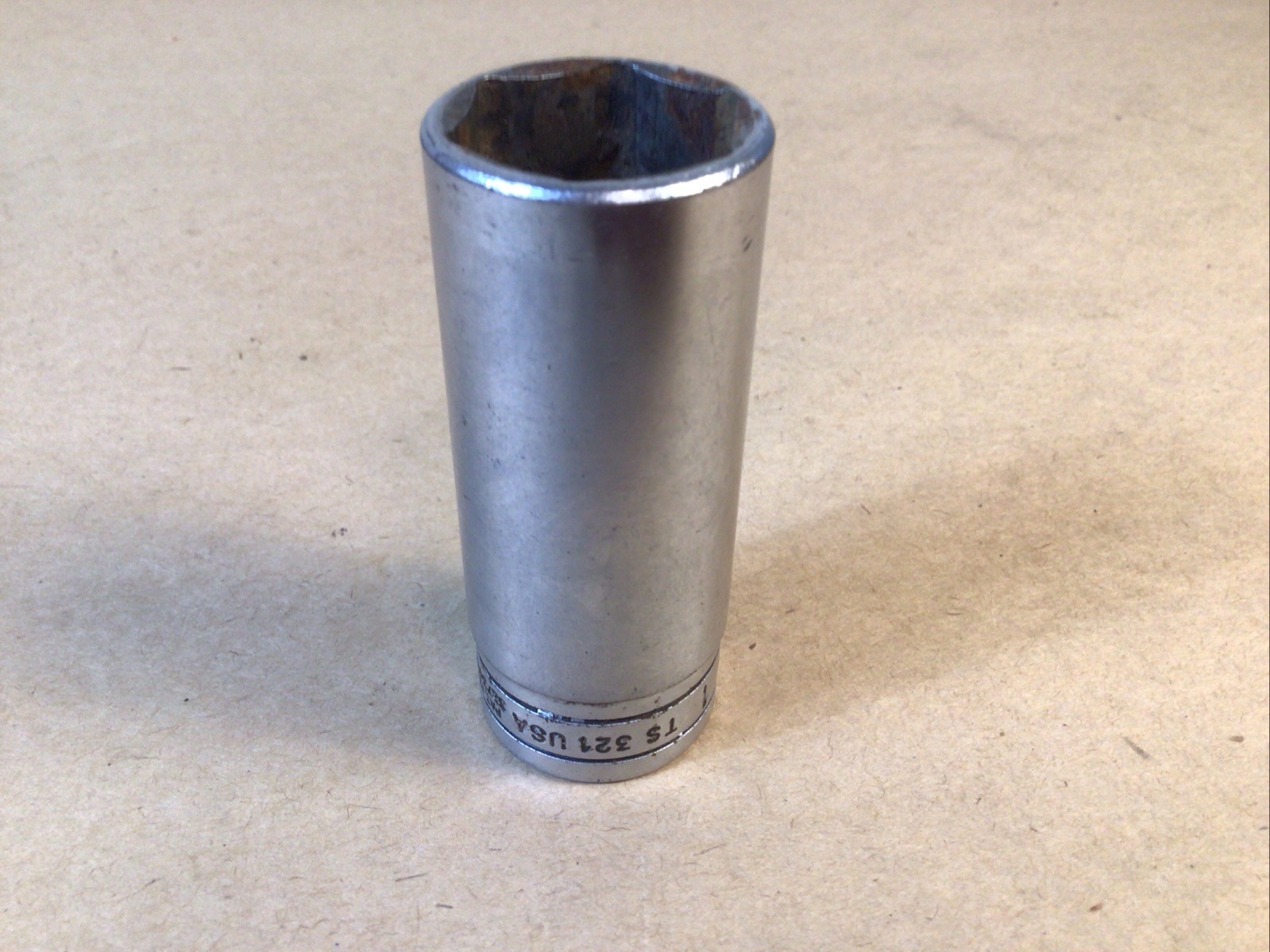 SNAP ON TS321, USA, 1″, 1/2″ DRIVE, DEEP SOCKET, 6 POINT, FREE SHIPPING