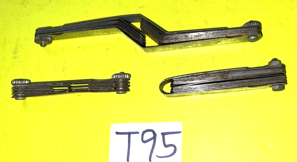 MATCO TOOLS 3 SETS OF FEELER GAUGES FREE SHIPPING IN TH US
