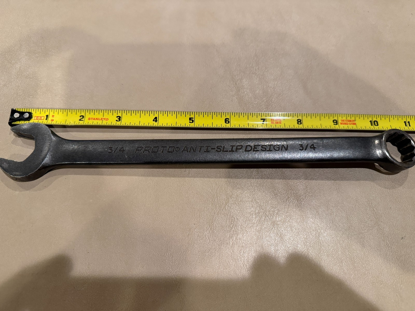 Proto 1224BASD 3/4″ Black Oxide Combination Wrench Anti-Slip Design USA