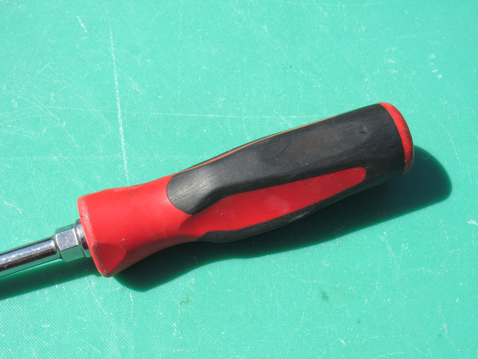SNAP ON SGD8BR SGD8B RED BLACK HANDLE STRAIGHT / FLAT TIP / SLOTTED SCREWDRIVER