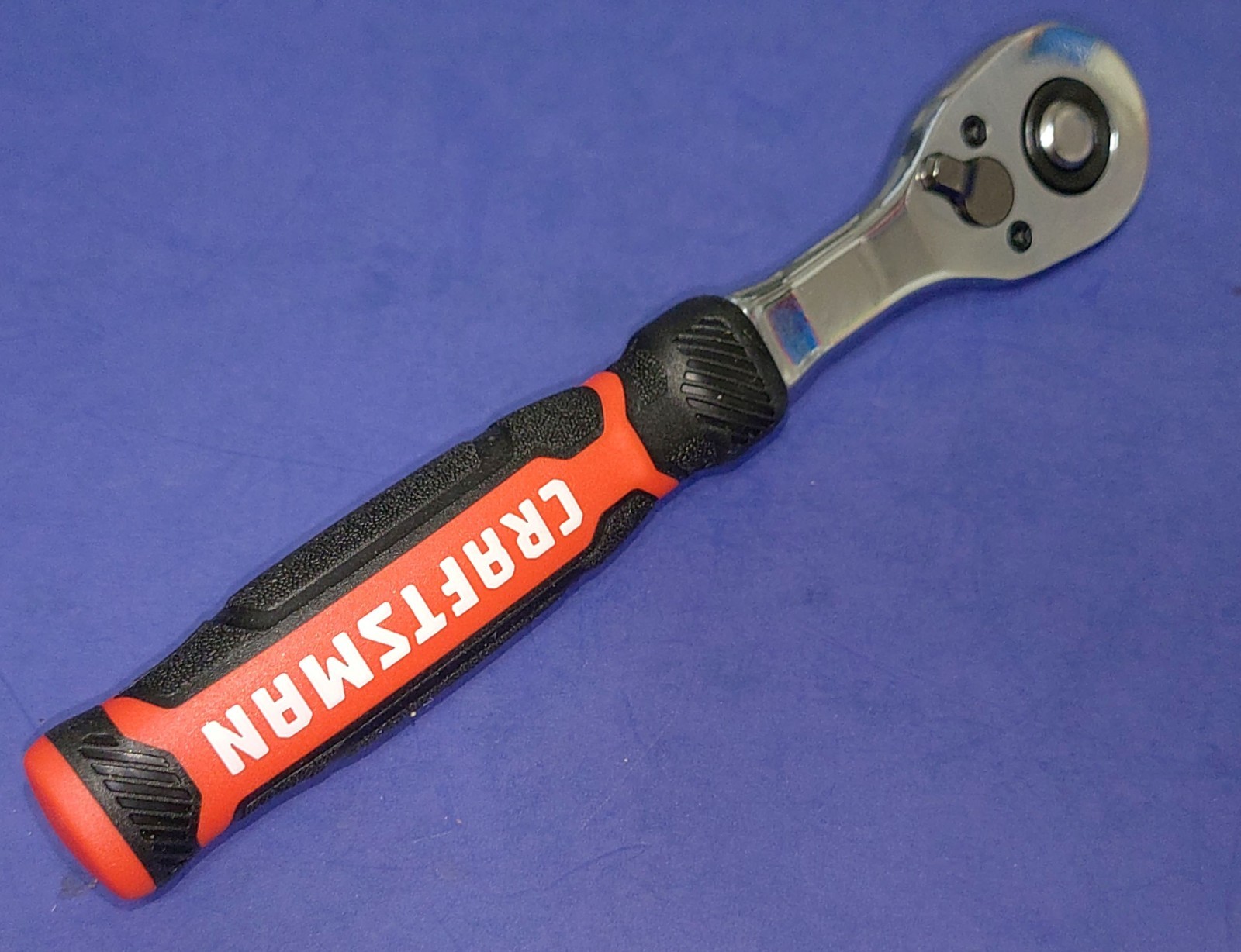 Craftsman 1/4″ 72 Tooth Low Profile Comfort Grip Ratchet CMMT86821 Brand New