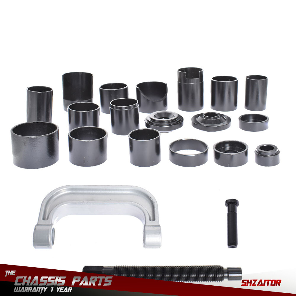 Auto Repair Service Removal Ball Joint Press Tool Kit & 21Pcs Master Adapter Set