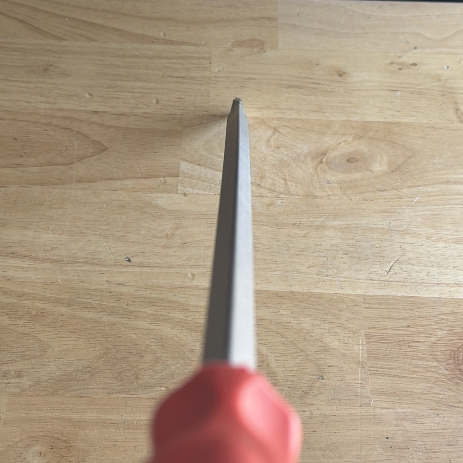 Ridgid 3/8″ Cabinet Flat Slotted Screwdriver Orange 16″ Long Shank 507-631 USA