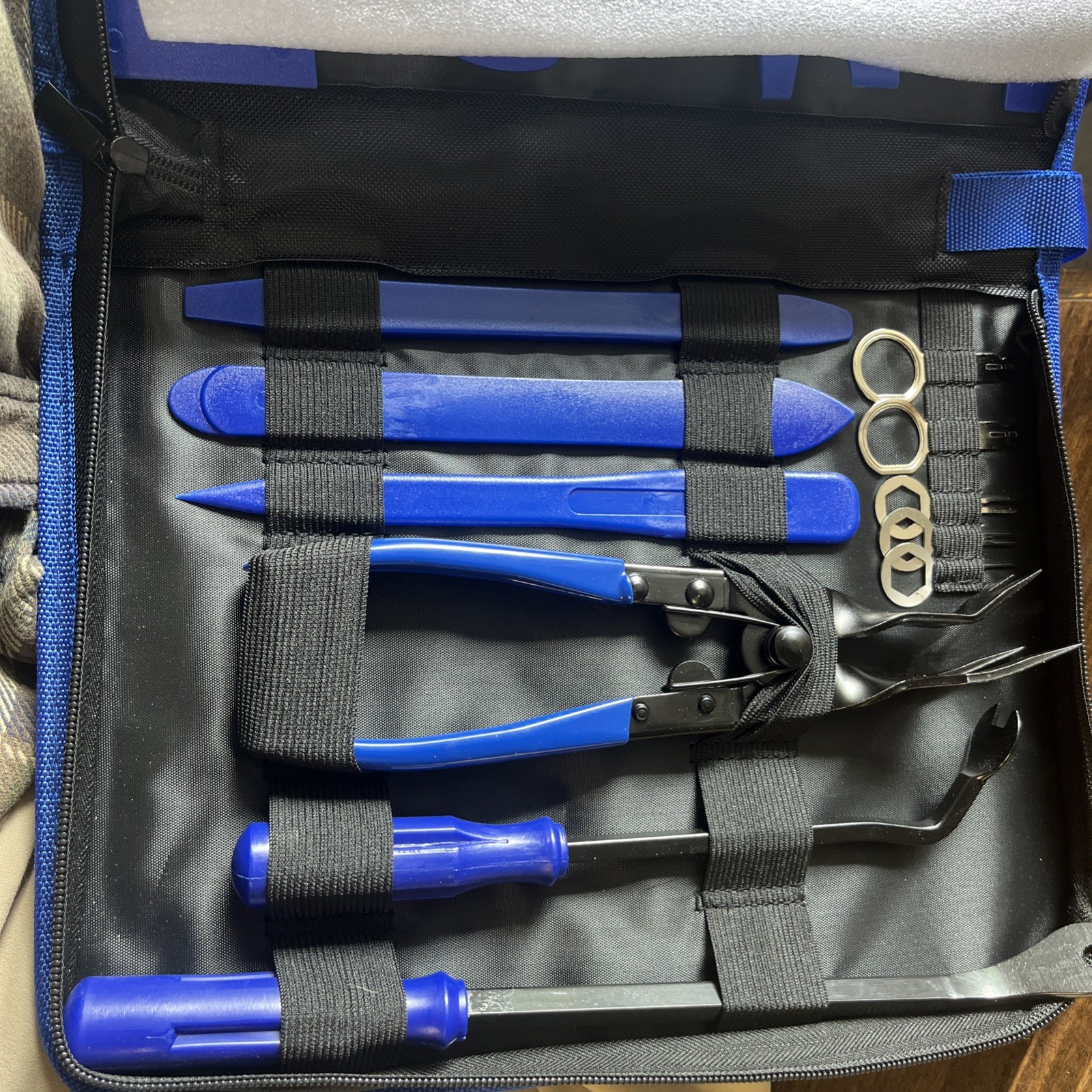 Poraxy 19 Piece Car Trim Removal Kit With Storage Bag NEW