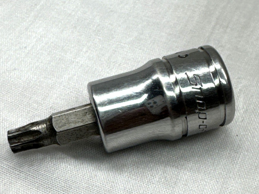 Snap-on tools 3/8″ drive T27W Torx Bit Socket FTXB27E USA .