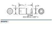 Wright Tool 1″ Drive Standard Impact Socket 6-Point, SAE/ Metric