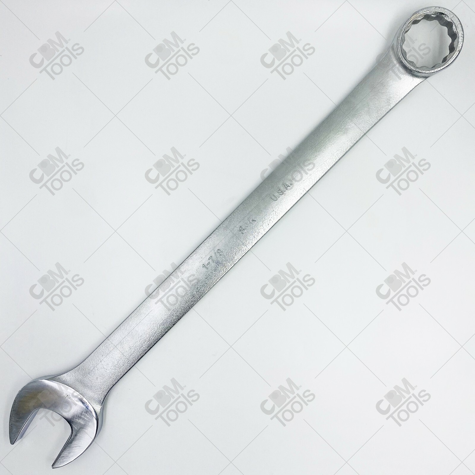 SK Hand Tools C60 1-7/8in 12pt Chrome Professional Combination Wrench New
