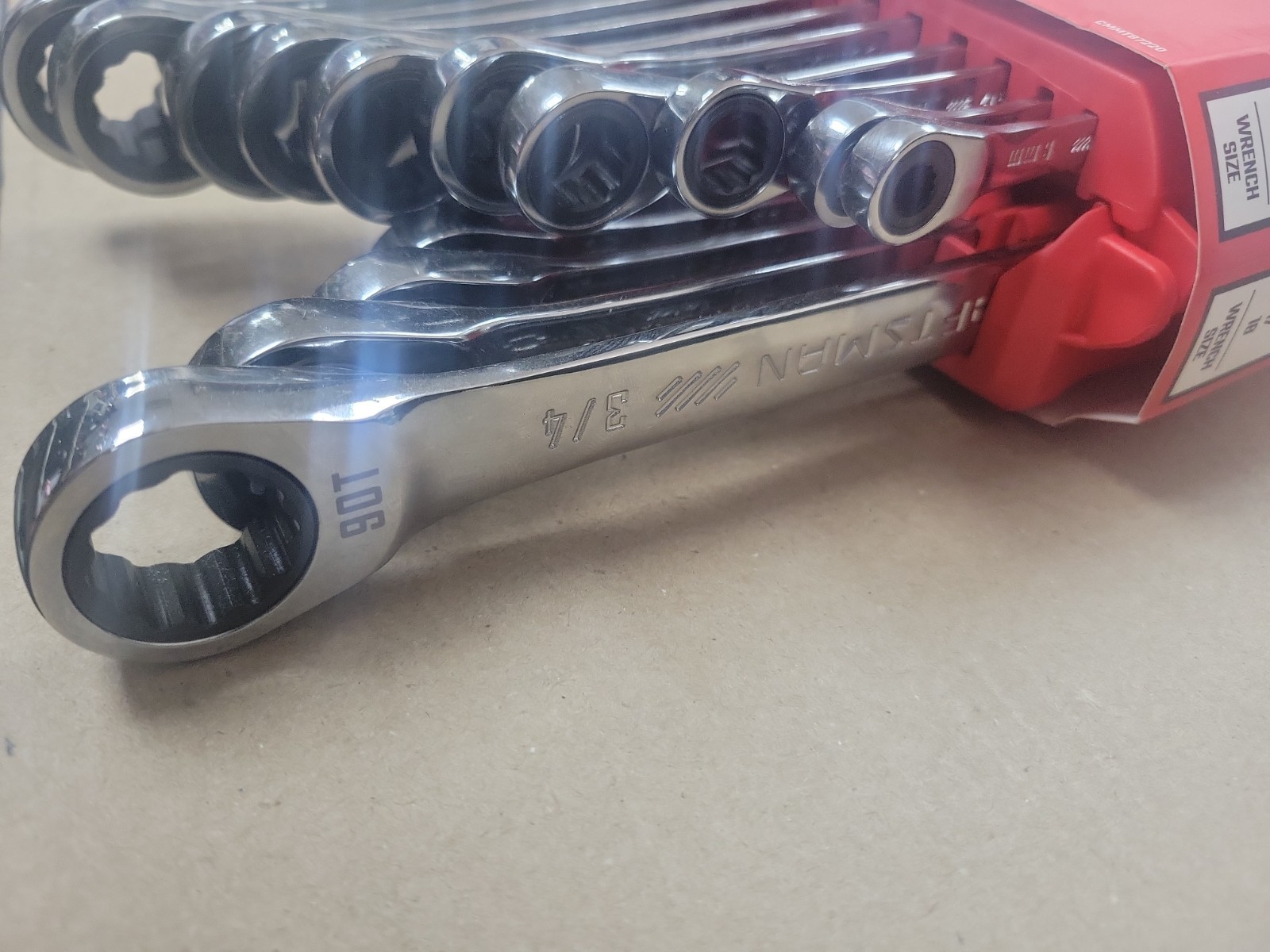 Craftsman 20pc Ratcheting Combination Wrench Set SAE Metric 90t CMMT87220 NEW