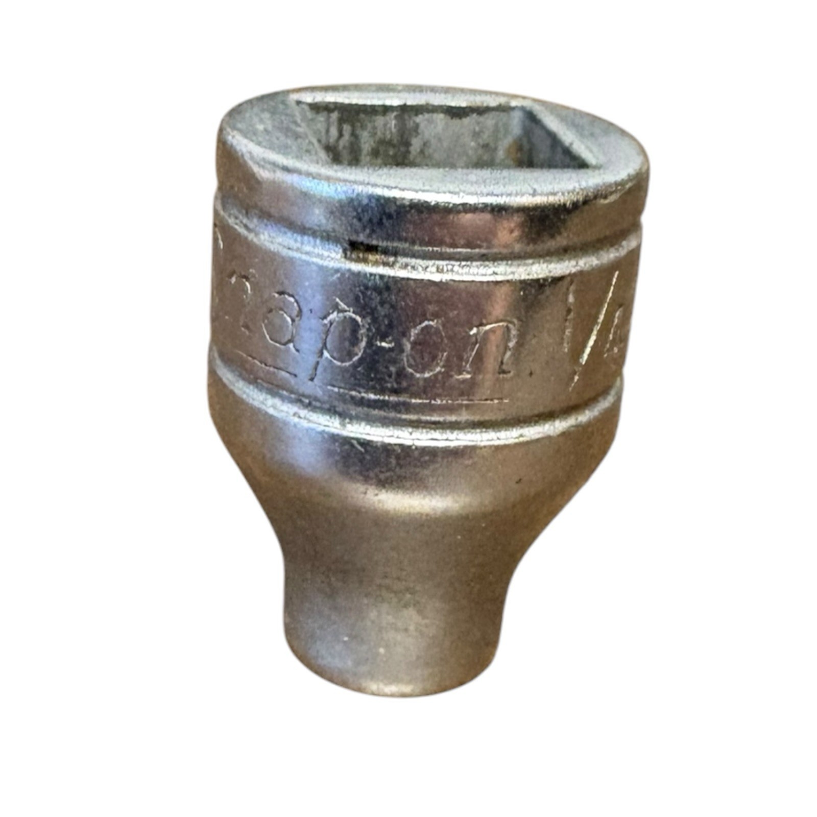 Snap-on FS081 1/4” SAE 6 Point Shallow Socket 3/8” Drive USA