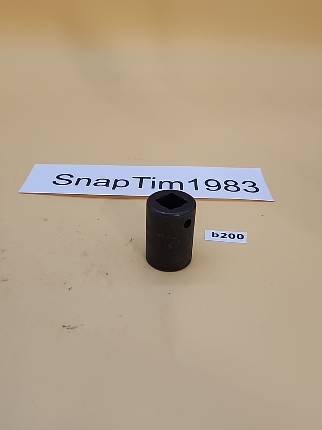 Snap On Tools IML220 11/16″ Flank Dr Shallow Impact Socket 1/2″ Drive 6pt USA