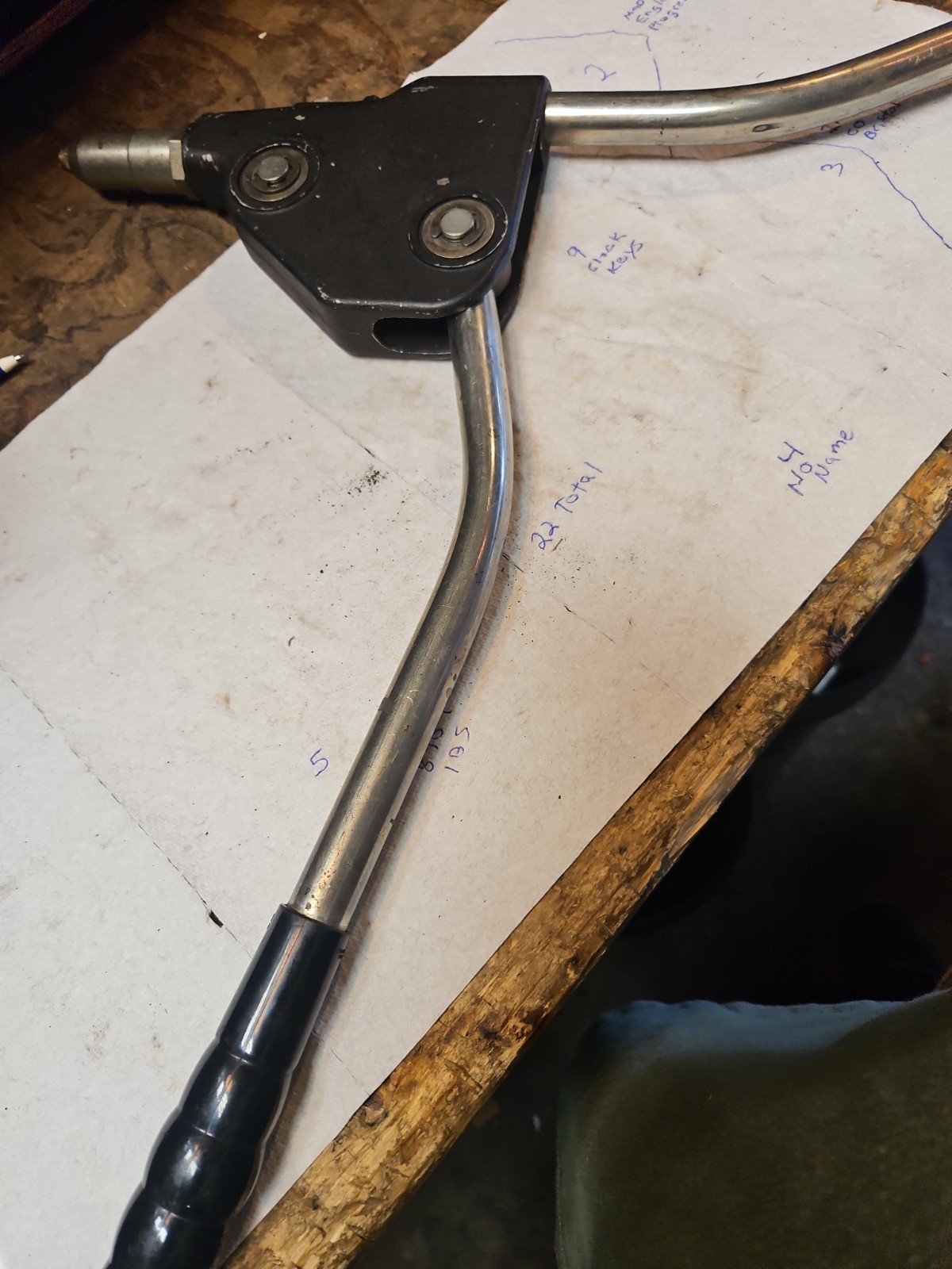 MARSON 22″ BIG DADDY RIVETER # 39010 HEAVY DUTY HAND TOOL RIVET MADE IN USA