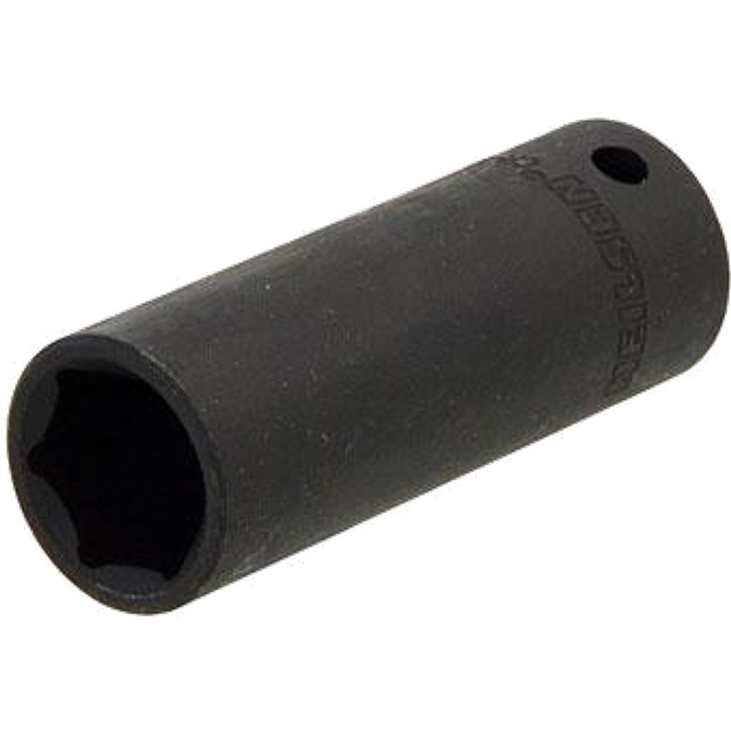 Neilsen 1/2″ Drive Standard Deep Square Metric Single Impact Socket 19mm