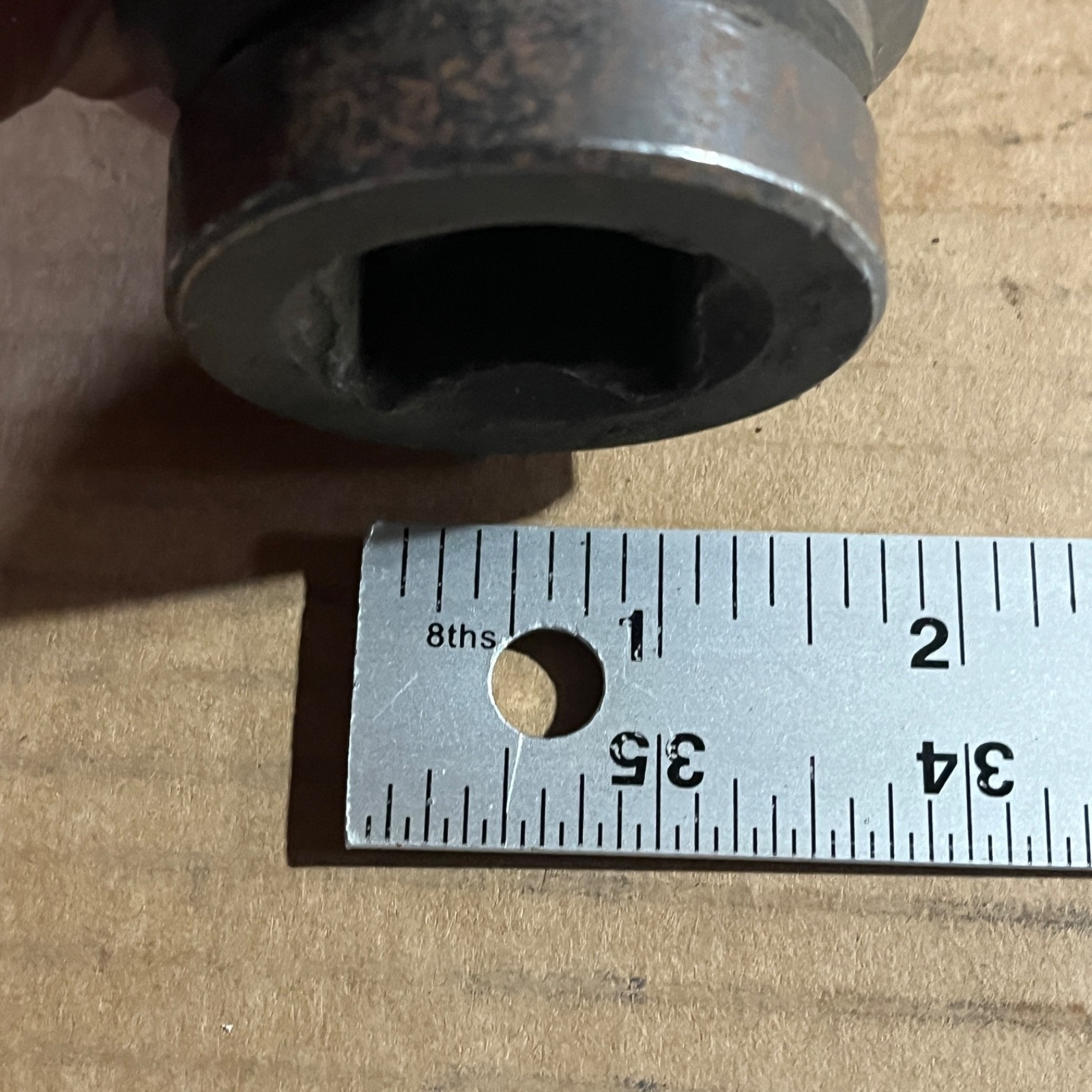 Wright 8830 1″ Drive 6 Point Impact Shallow Socket 15/16″ – 04E