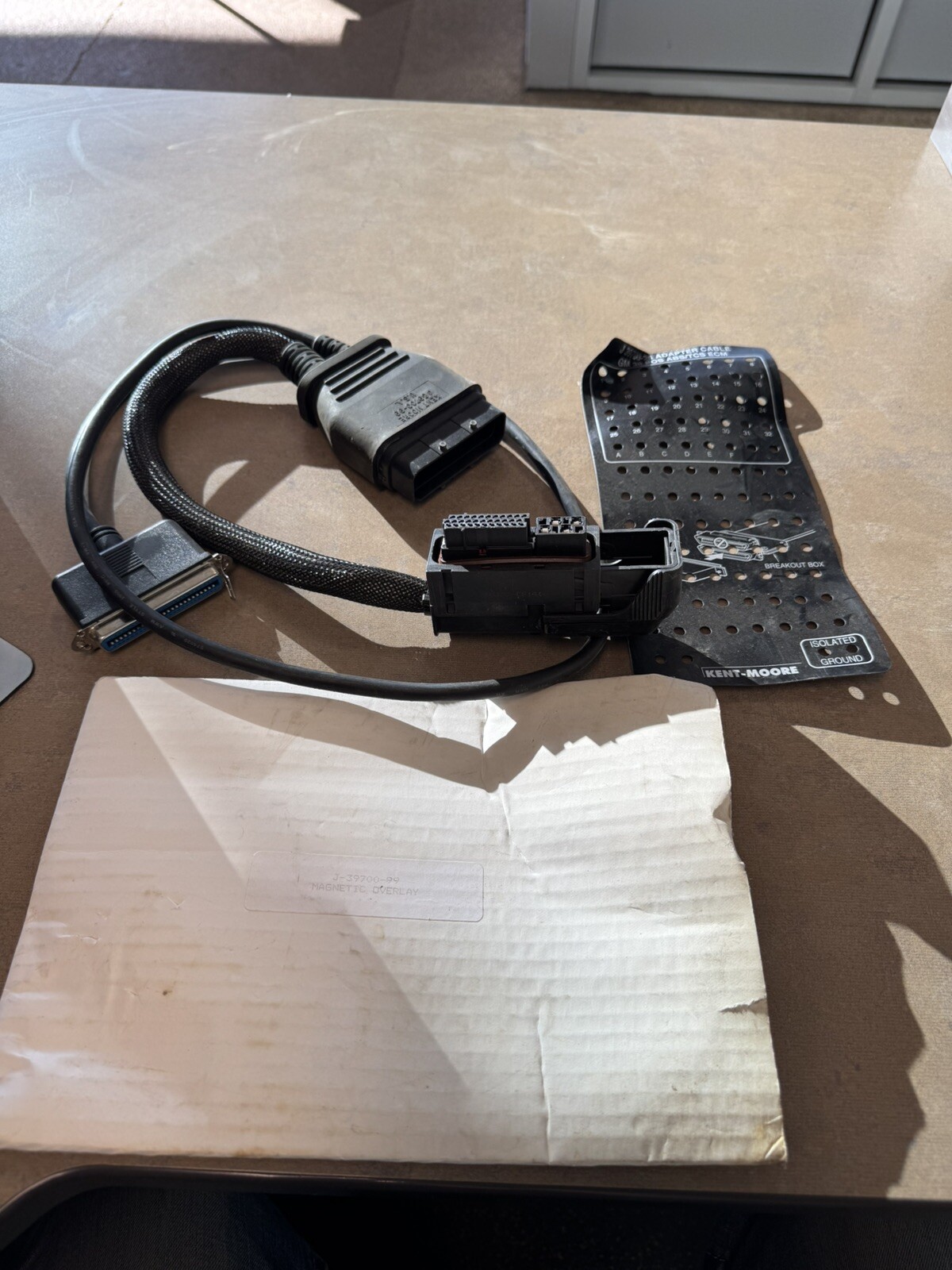 Kent Moore J-39700-99 DBC7 Breakout Box Adapter Cable Tool GM