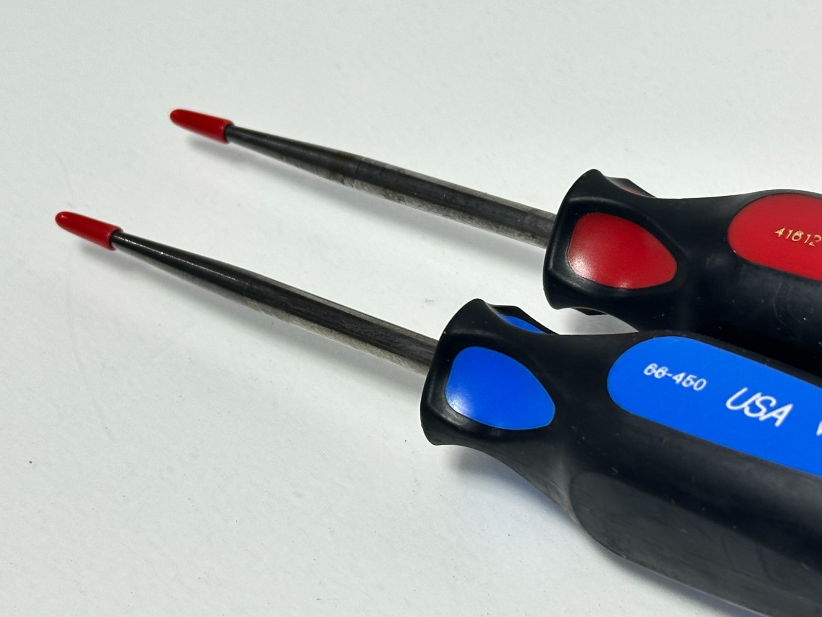 NEW 2pc Craftsman PRO & Armstrong USA Straight Pick Awl Pair, WF, 61612 & 66-450
