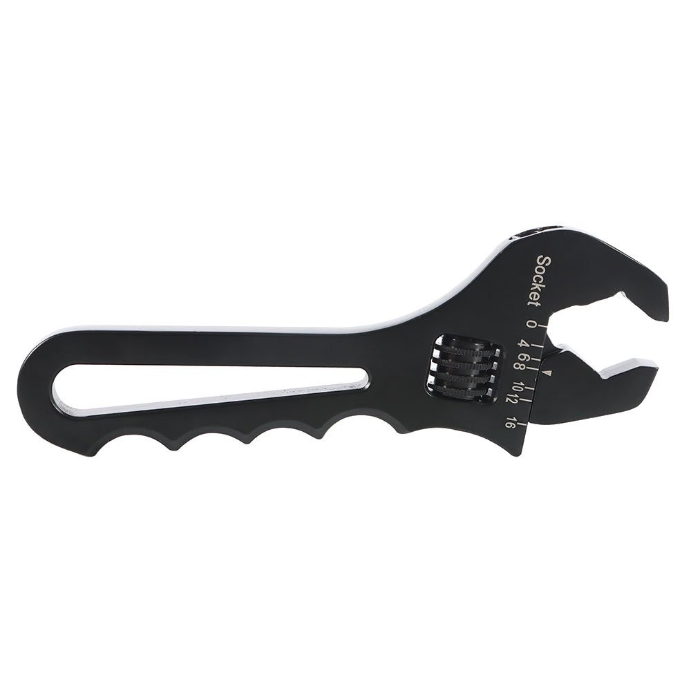 3AN-16AN For Hose End Fitting Black Aluminum Adjustable Wrench Tool Spanner New