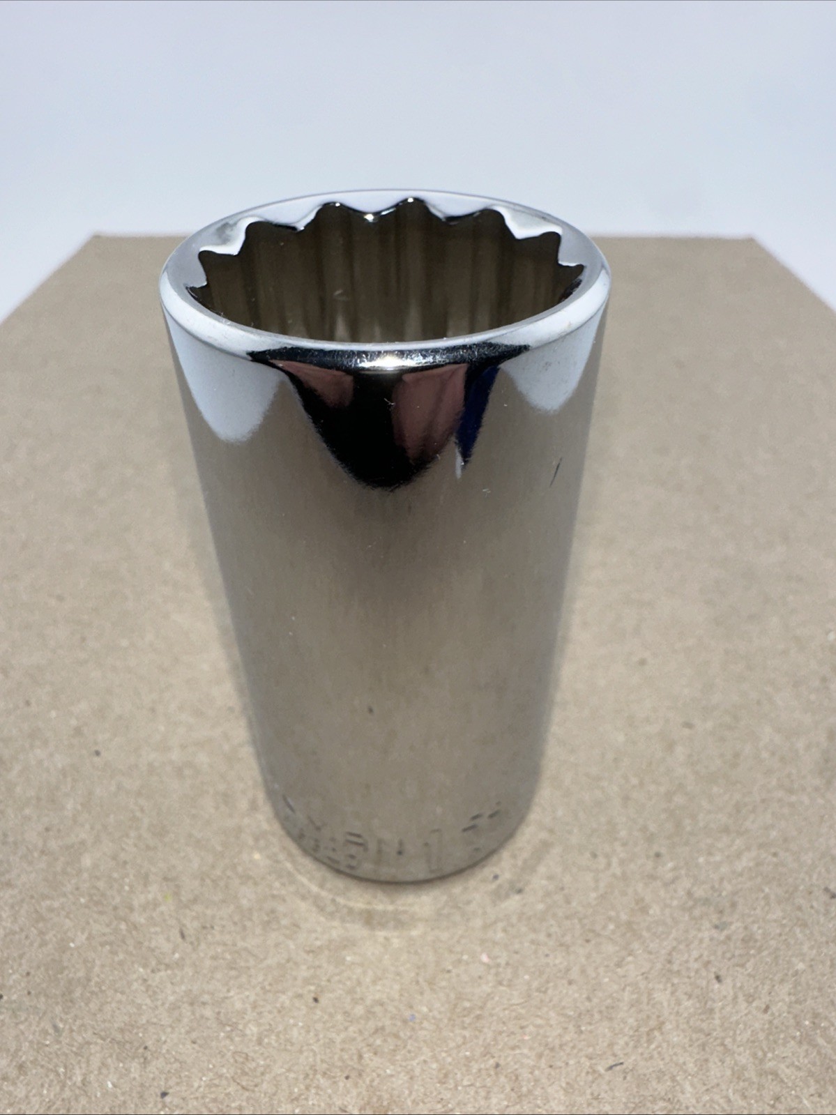 Craftsman 1″ . 12 Point Deep Chrome Socket 1/2″ Drive CMMT 43320. 0273