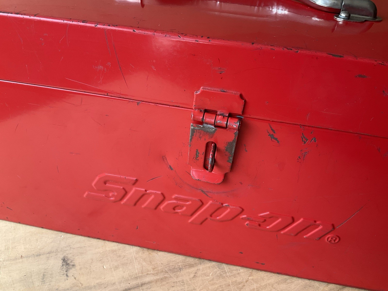 Snap On Tools KRA 24 C Red Carry Tool Box USA Made Hard Case Storage Organizer