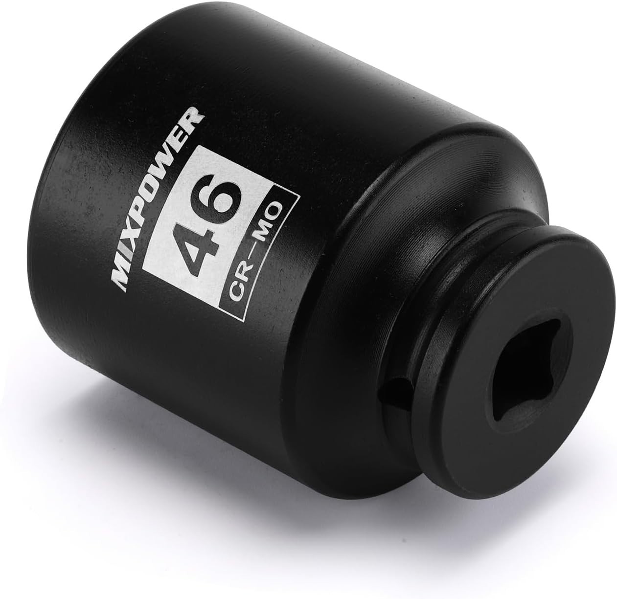 6 Point Deep Impact Socket, 46mm Size, High-Torque Chrome Moly Steel Design