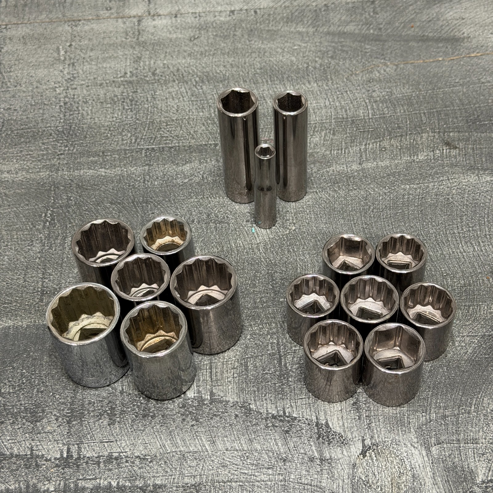 Craftsman G Series USA Mixed Sockets Lot – See Description