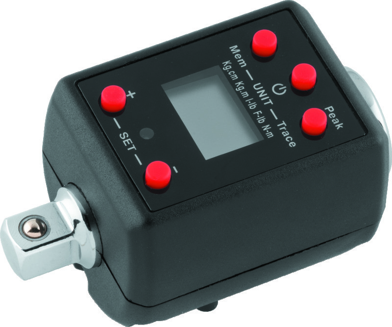 BikeMaster For 3/8 In Digital Torque Wrench Adapter With LCD Display And Memory