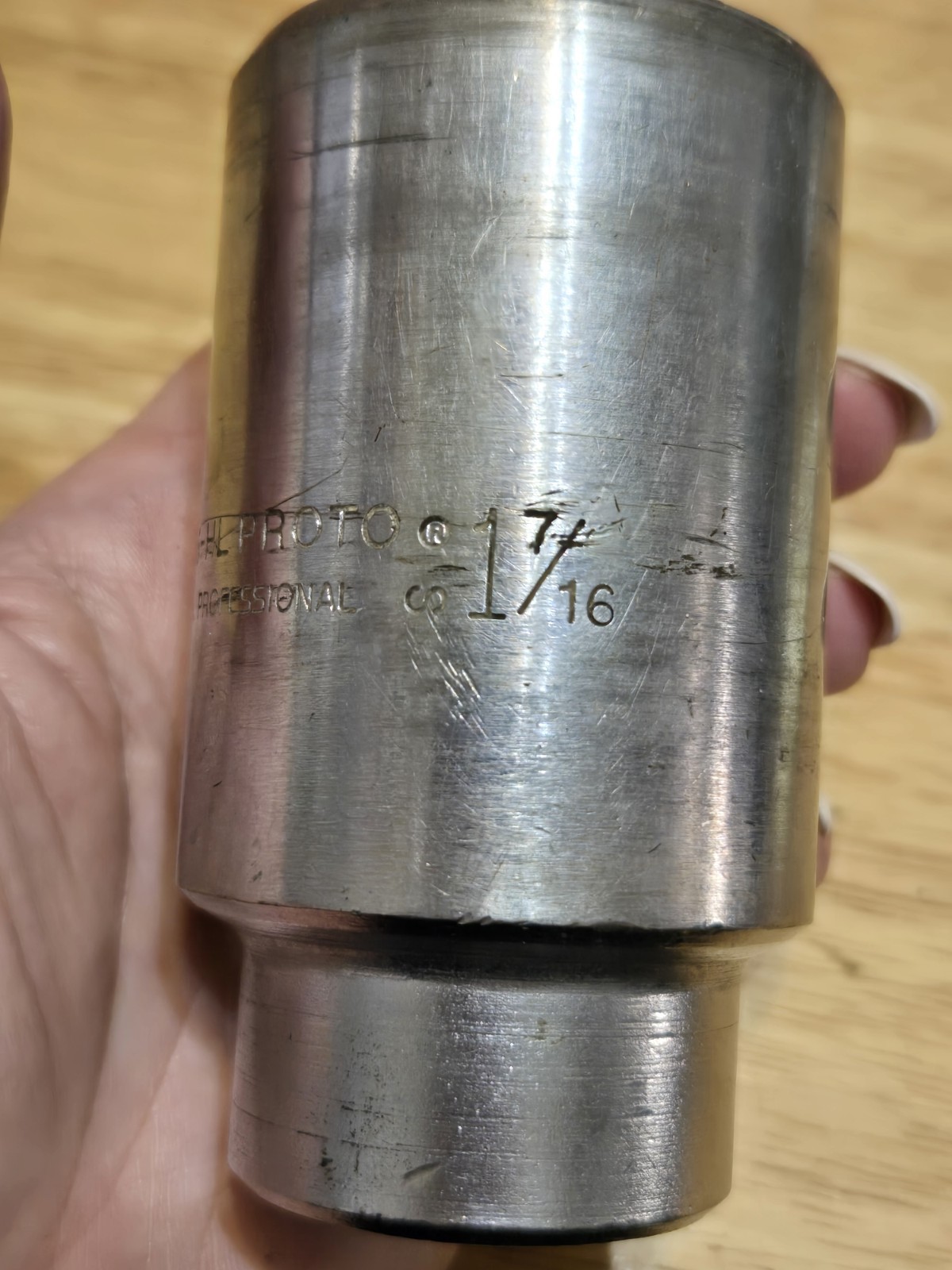 Proto Professional 5546: 3/4in. Drive 1-7/16in. 12-Point SAE Standard Socket