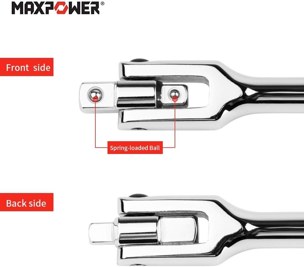 Sturdy 24″ Breaker Bar with 3/8″ and 1/2″ Drive