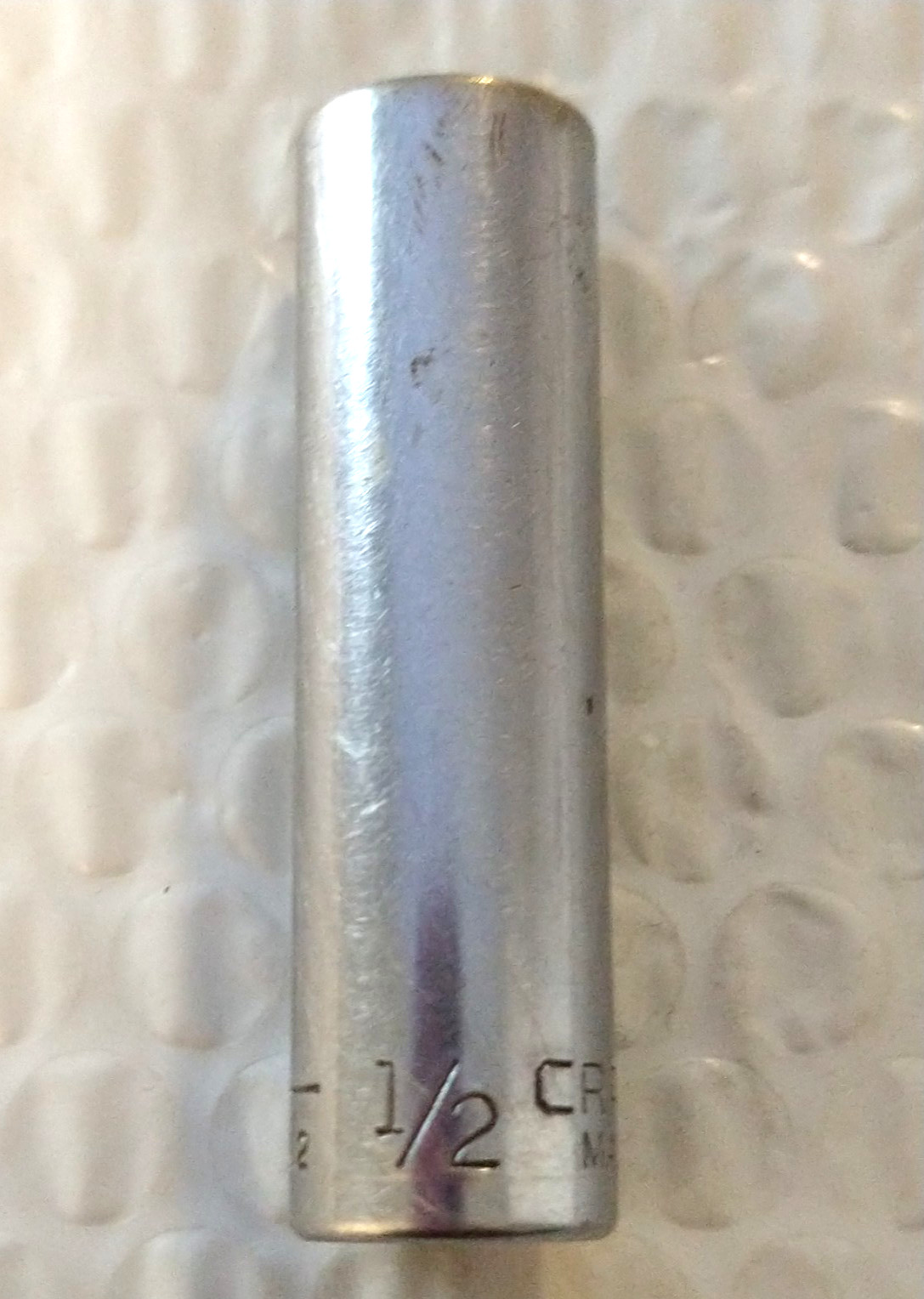 CRAFTSMAN TOOLS USA V43312, 3/8″ DRIVE, 1/2″ SOCKET, 2.5″ DEEP, 12 POINT.
