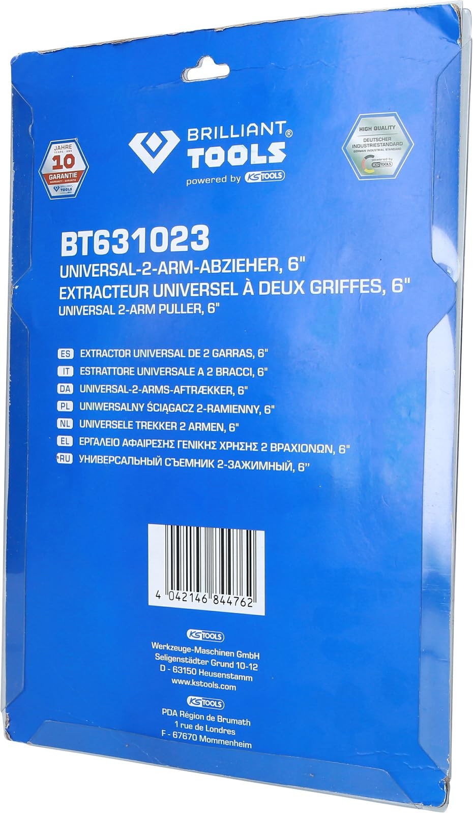 BT631023 Universal 2Arm Puller, 6″ Powered by KS TOOLS
