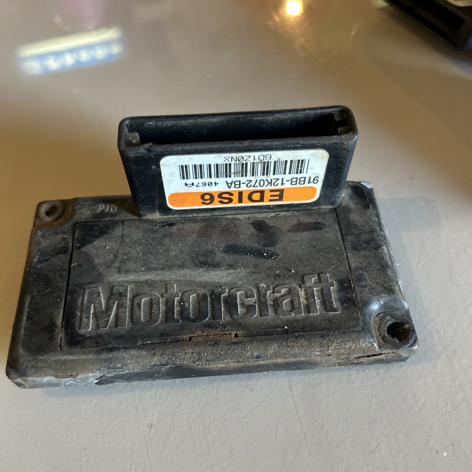 FORD Genuine OEM EDIS6 Ignition Control Module 91BB-12K072-BA ~ ORANGE V6 [INI]