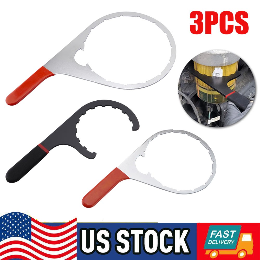 4.6 Inch, 6 Inch, 8 Inch Fuel Filter Wrench Compatible with 380134 382 Detroit