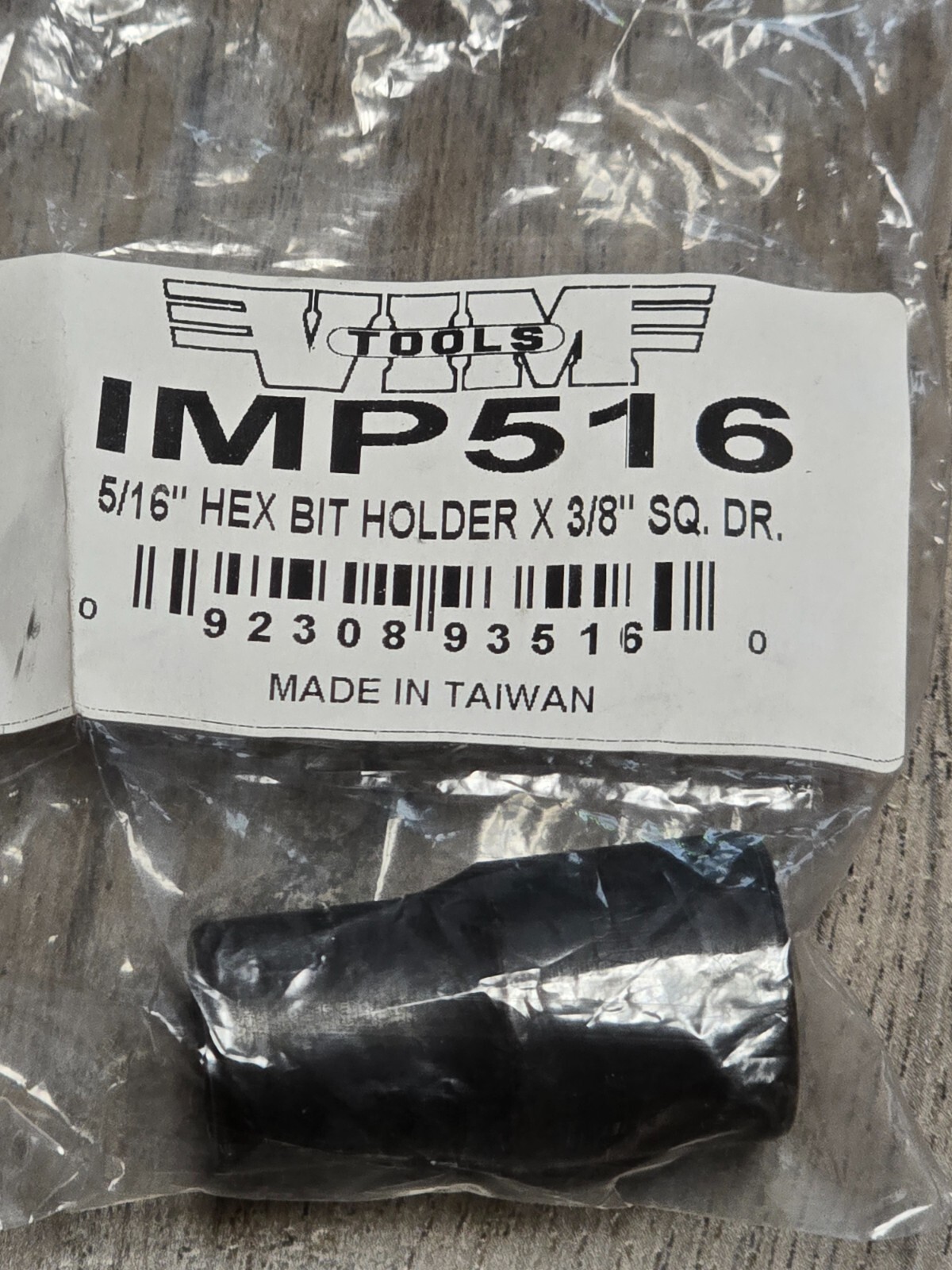 VIM Tools 3/8″ Square drive to 5/16″ Hex Bit Holder Impact Socket Adapter IMP516