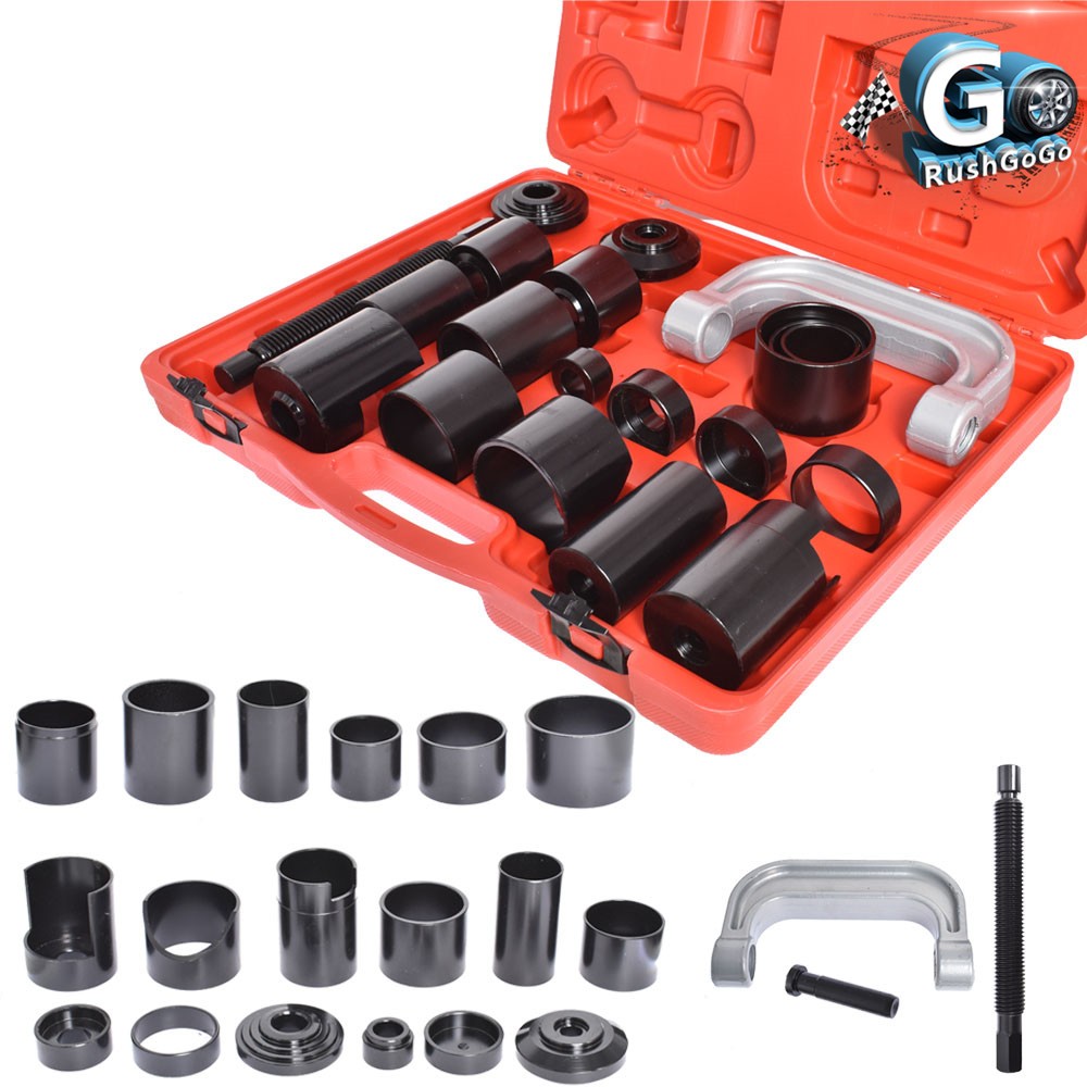 Auto Repair Service Removal Ball Joint Press Tool Master Adapter Kit 21PCS 2&4WD