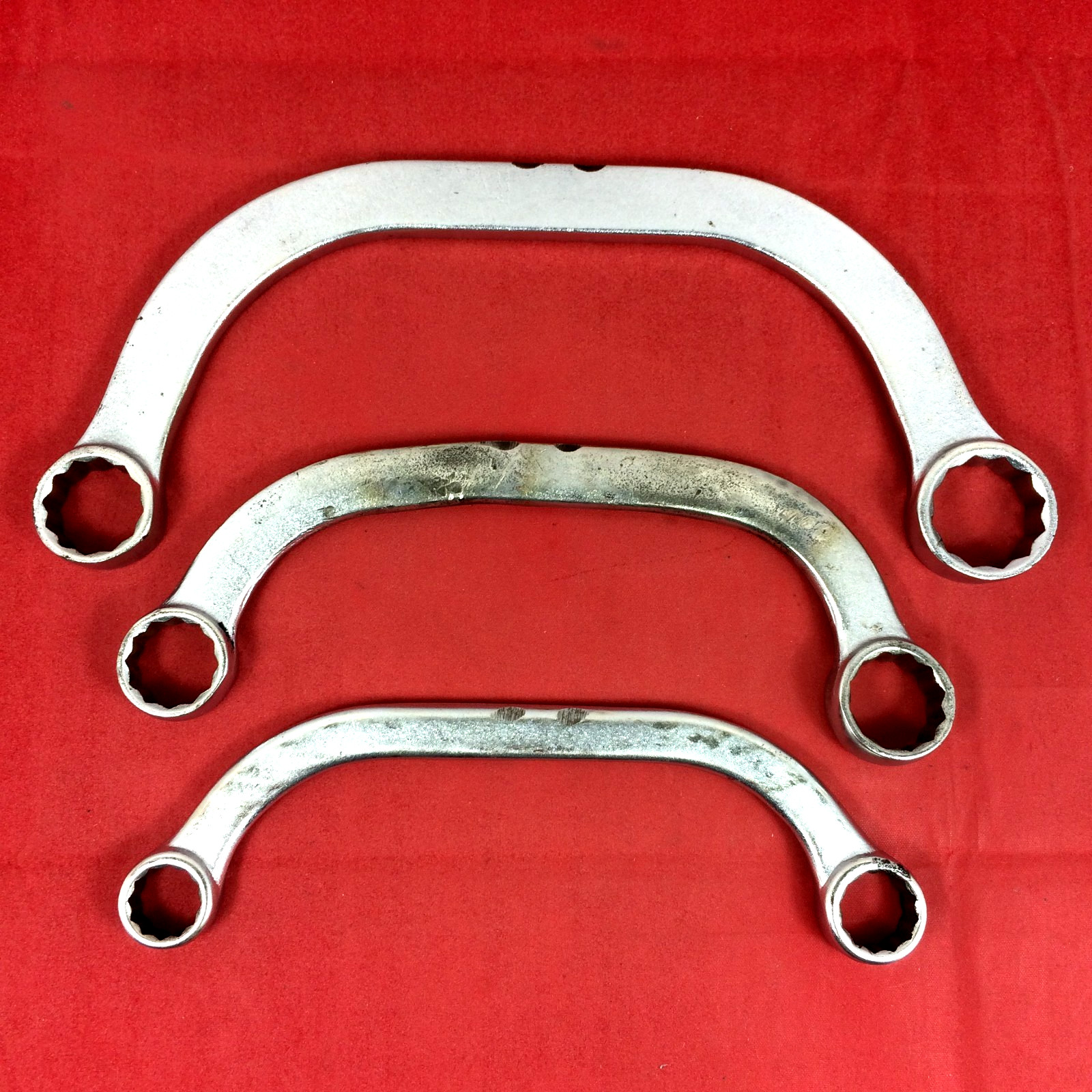 PROTO Professional 7/16″-3/4″ Half-Moon Obstruction Wrench Set 1725 1730 1731