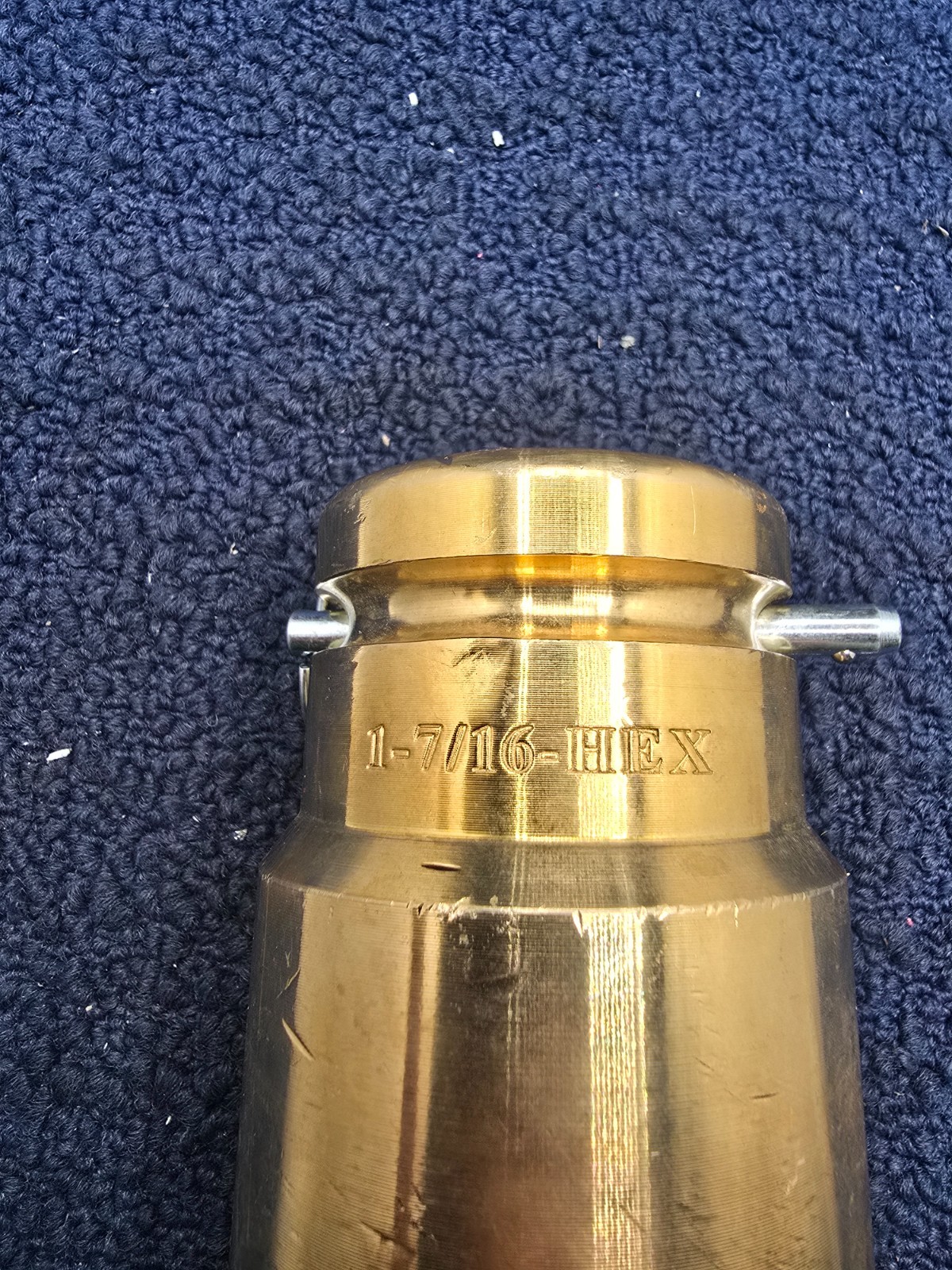 Aldon Square Drive 6 Point Bronze Tank Car Socket 1-7/16″