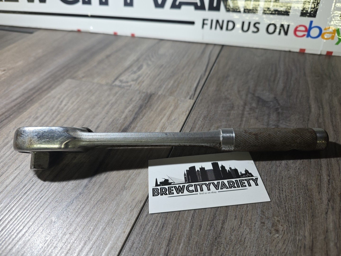 Indestro Super No. 3201 Ratchet 1/2″ Drive – Made in USA – Vintage