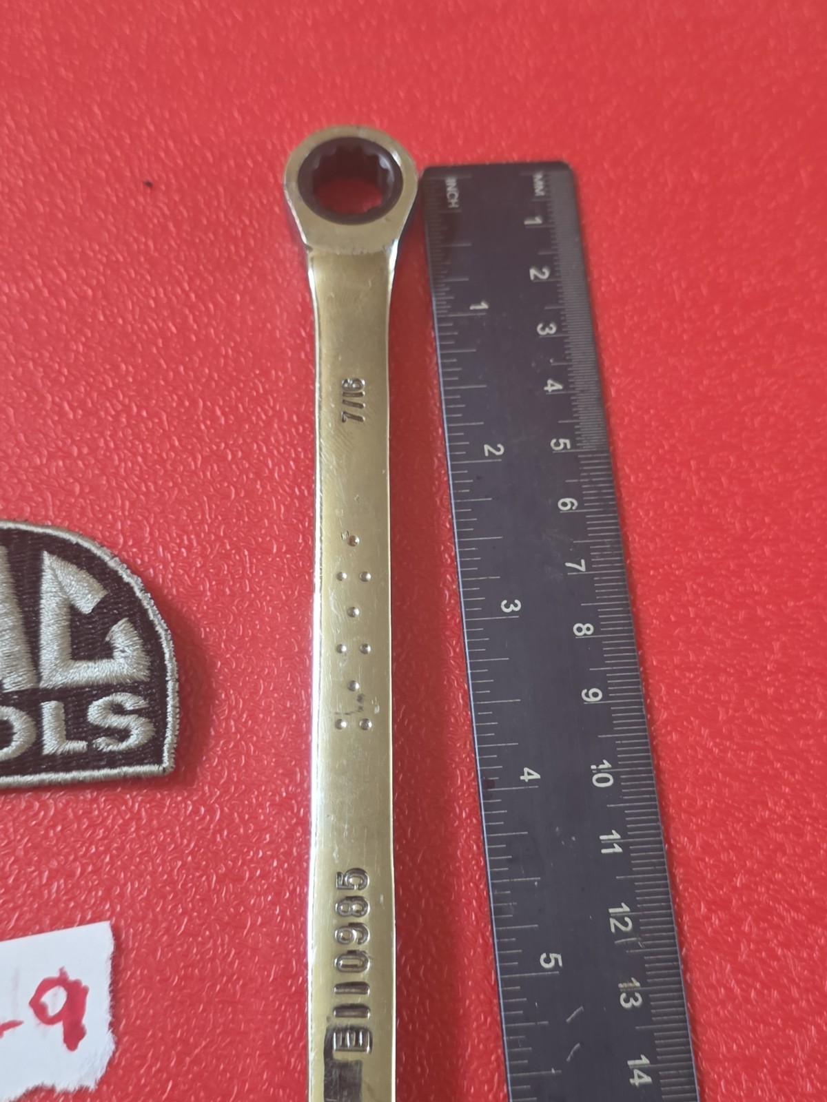 Mac Expert SAE XL Extra Long Double Box Ratcheting Wrench SAE 7/16