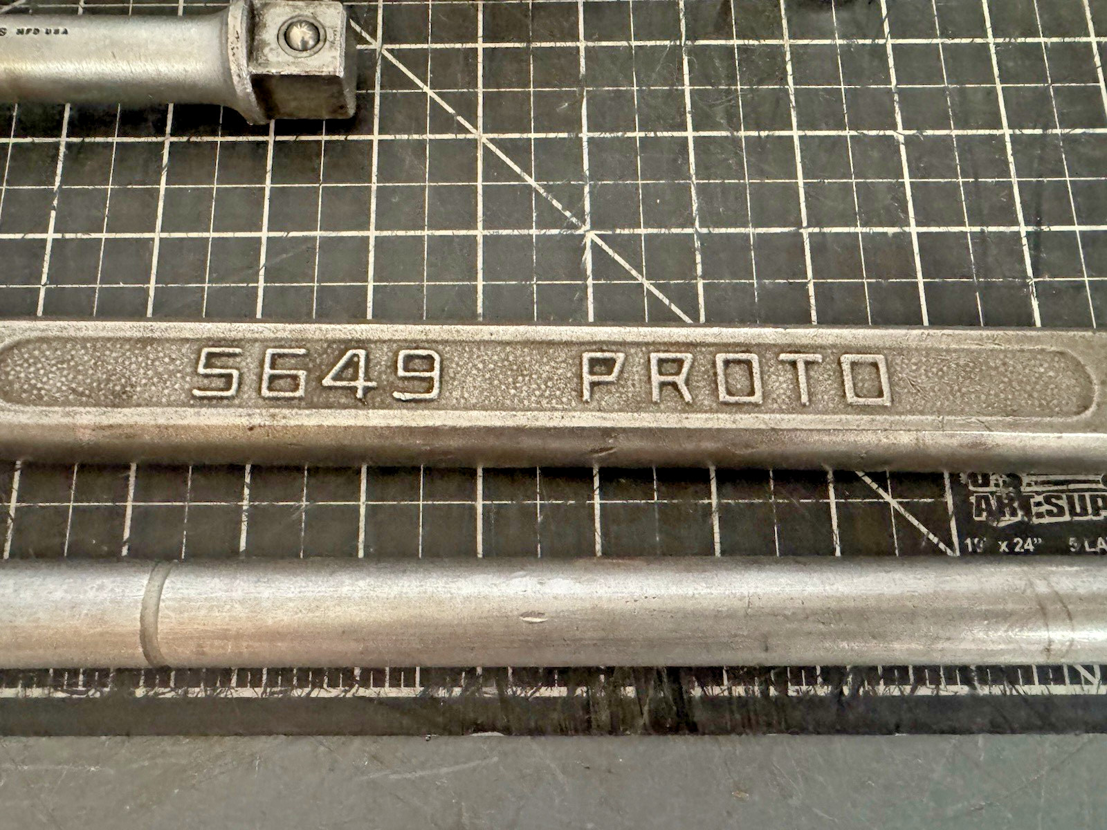 Vintage Proto / Plomb 23pc 3/4” Drive Socket Set w/ Case #5695 – 1940s-50s USA