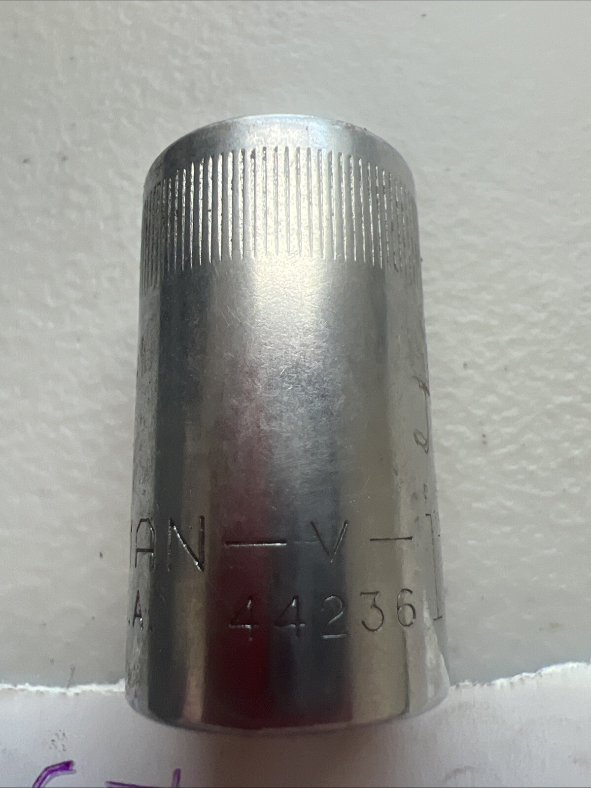 Craftsman USA 15mm 12 Point 1/2″ Drive Socket 44236 V Series