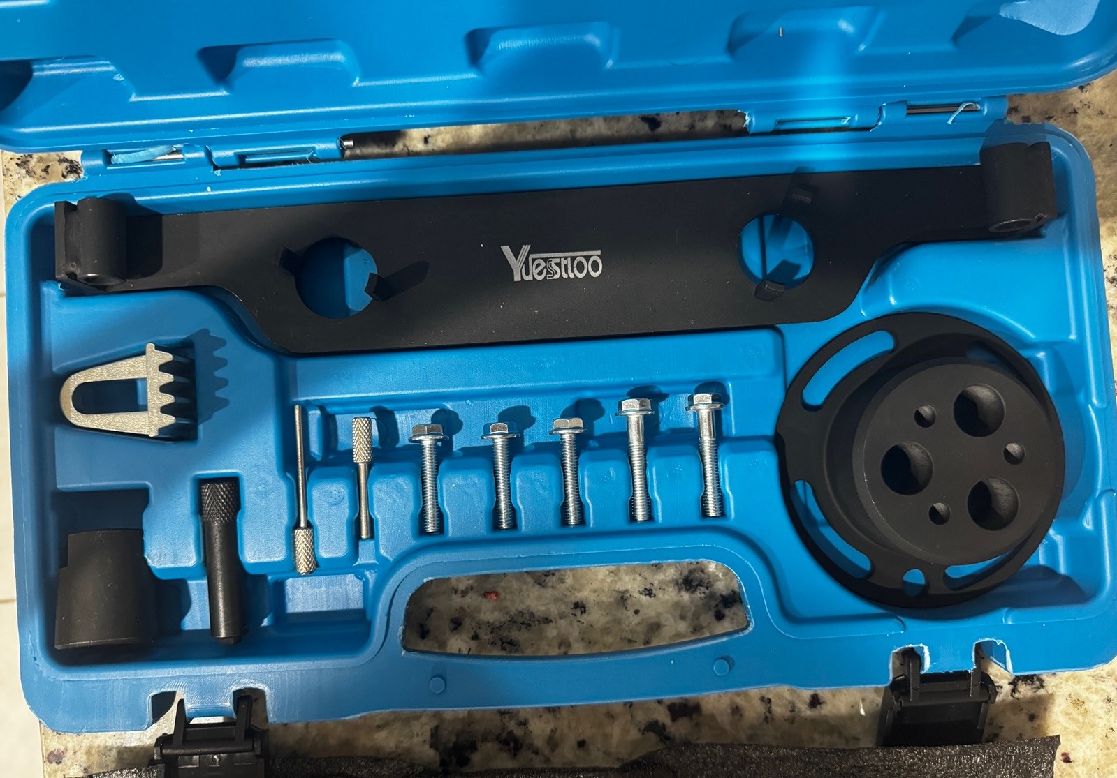 Yuesstloo Camshaft Actuator Locking Timing Tool Kit Complete w/ Case