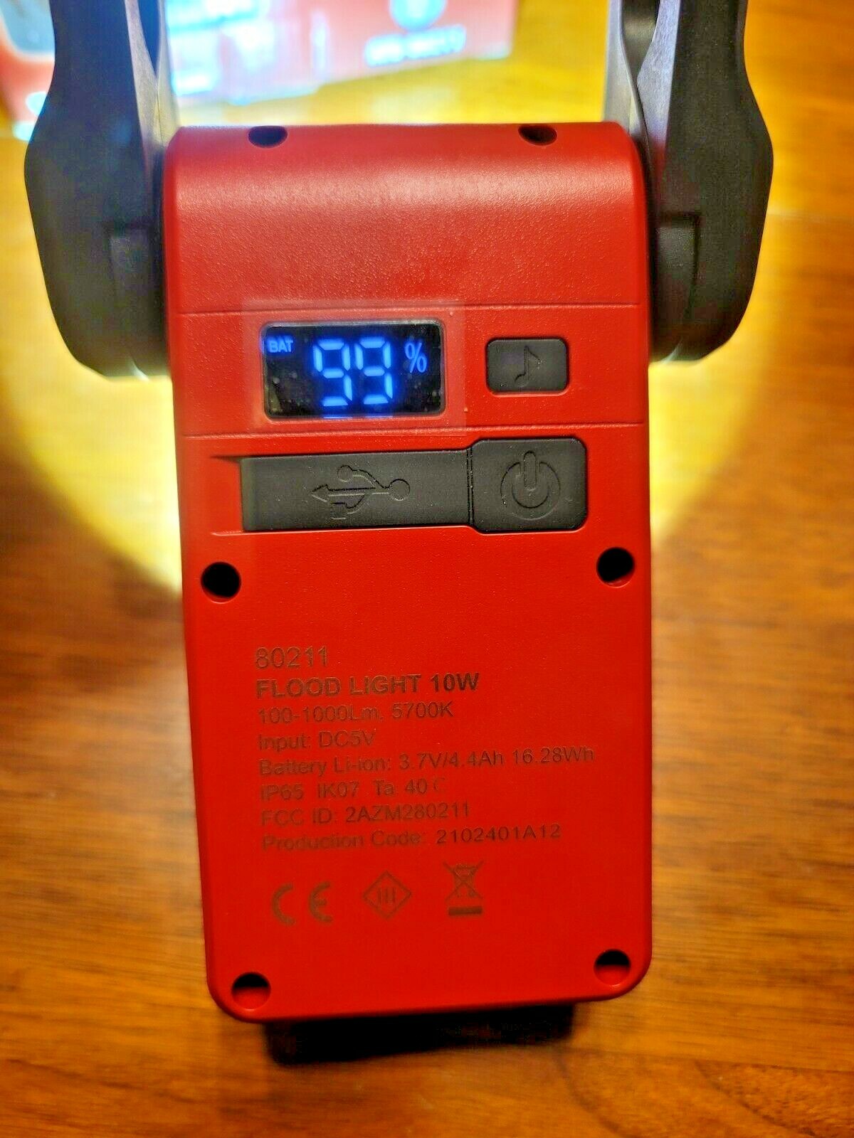 ATD SABER 1000 L Work Light w/5w Bluetooth Speaker, Clamp & Magnetic Base #80211