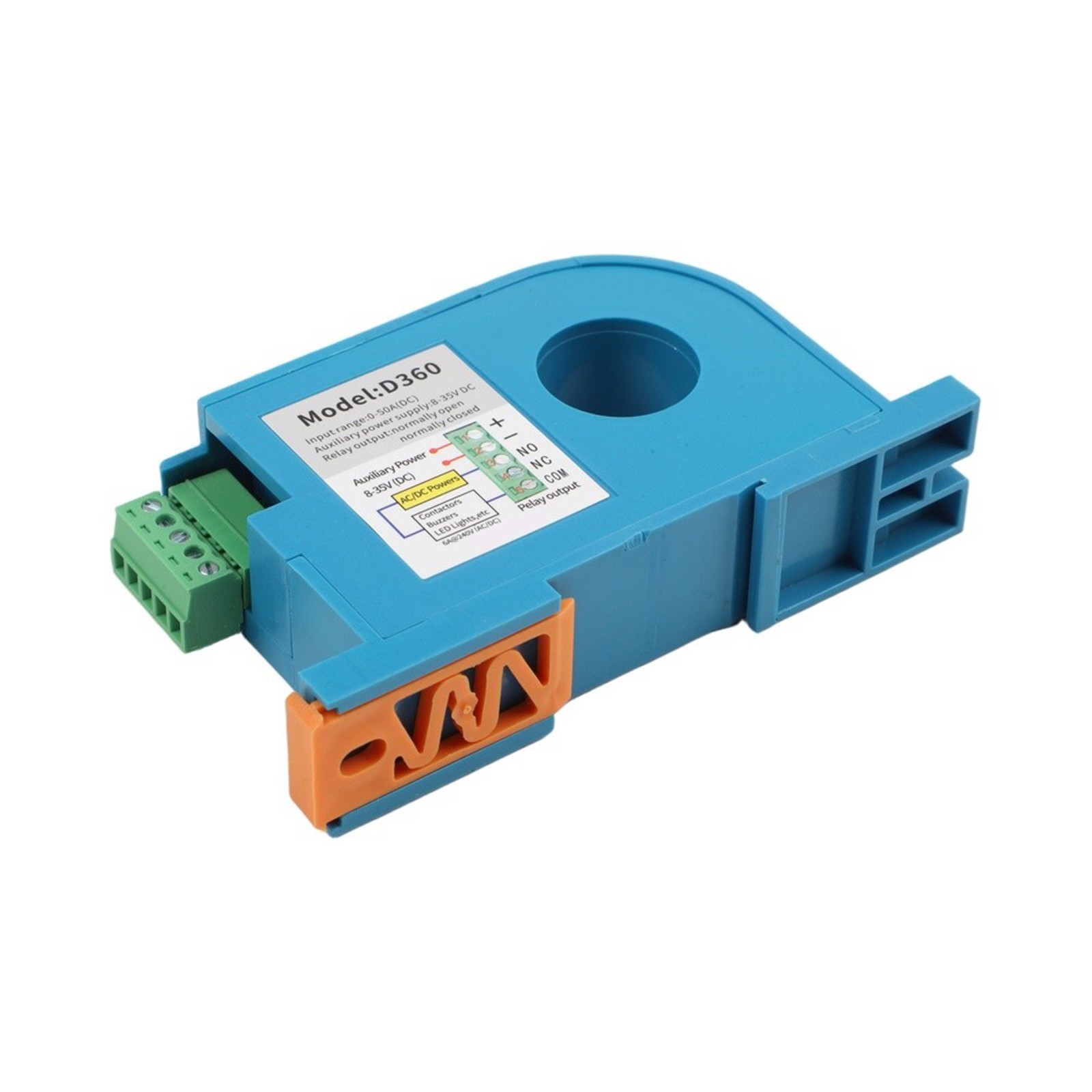 DC Current Sensing Switch Automatic Reset Function Detection Range 0-50A/0-100A