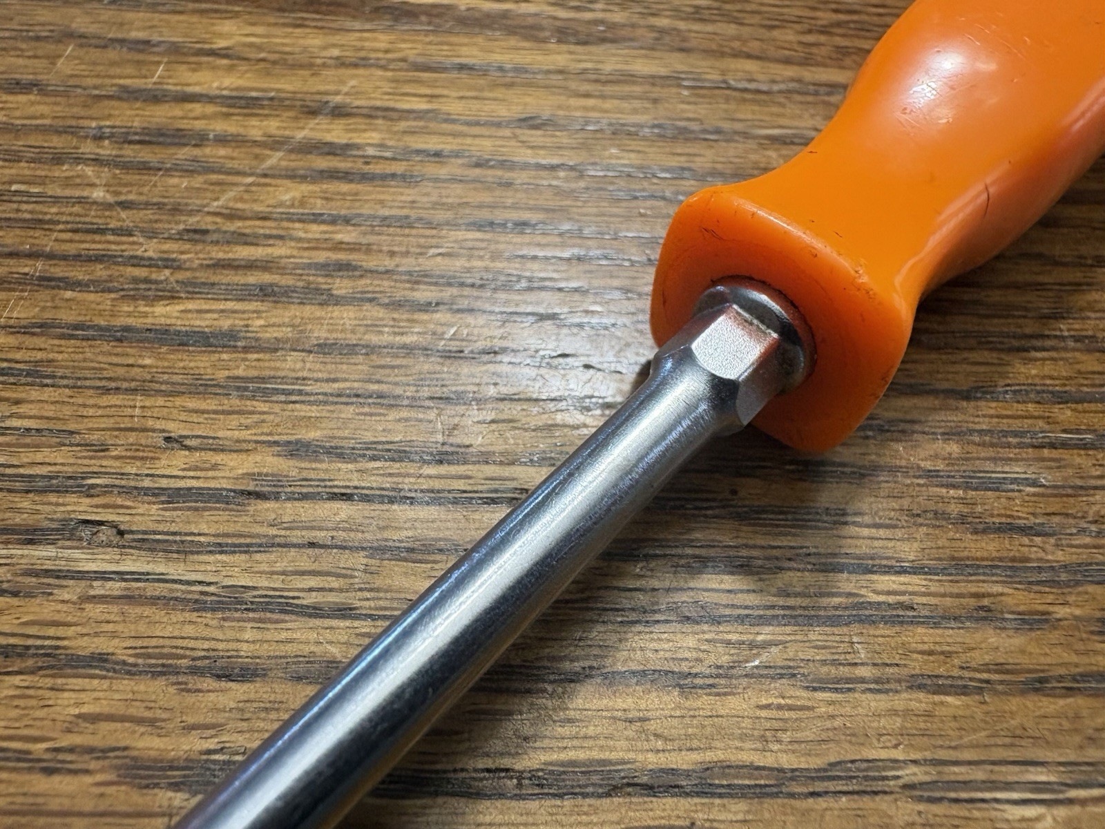 Vintage Snap-on Tools USA No. 2 SDDP42 Orange Handle Head Phillips Screwdriver